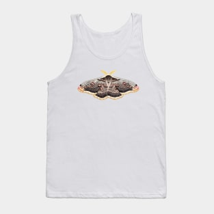 Giant peacock moth painting Tank Top